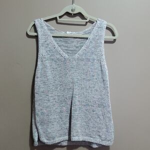 Tribal Jeans Women's Knit Sleeveless Multicolor Top Size Medium